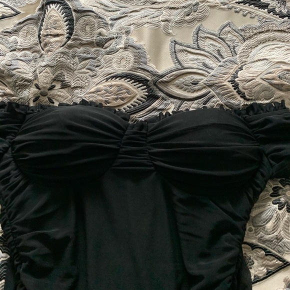 Windsor Rushed Mesh Mini Dress - Picture 7 of 11